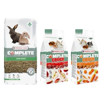 Cuni Complete + Crock Complete sárgarépa és alma - 1,75 kg + 2 x 50 g kép
