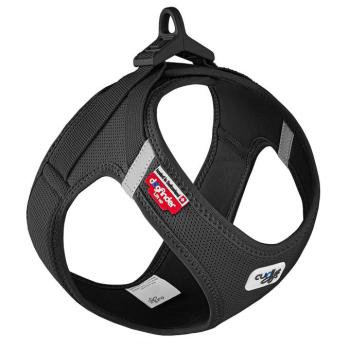 Curli Vest Clasp Air-Mesh hám kutyáknak, fekete, 49,1 - 55,4 cm mellkaskörfogat kép