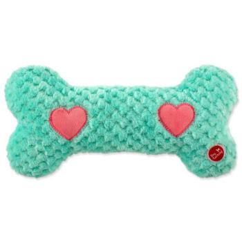 Dog Fantasy Cuddle Játék Melegítő Csont türkiz 30cm kép
