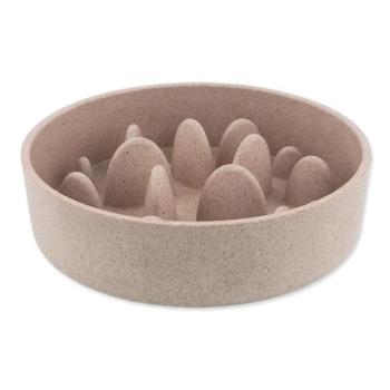 Dog Fantasy tál EcoStyle habzsolásgátló bézs 17cm, 750ml kép