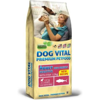DOG VITAL Adult Sensitive Mini Breeds Fish 12 kg kép
