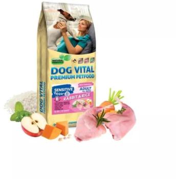 DOG VITAL Sensitive Adult All breeds rabbit & rice 12 kg kép