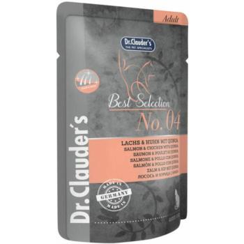 Dr.Clauder's Best Selection No.04 salmon & chicken with quinoa 85 g kép