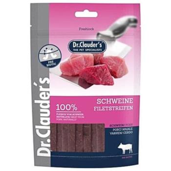 Dr Clauders Dog Jutalomfalat Stripes Small Sertéshús csíkok 80 g kép