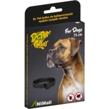 Dr. Pet Bolha- és kullancsriasztó nyakörv kutyáknak 75 cm kép
