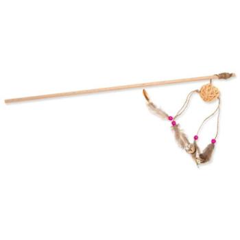 Ecomfy Gaia játék cumi rattan, gyöngyök 50cm kép