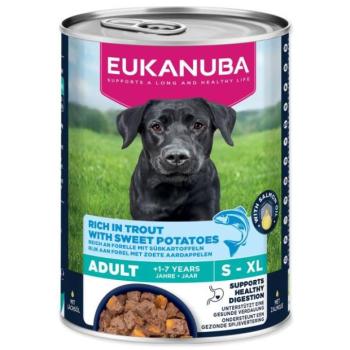 EUKANUBA Adult konzerv gazdag pisztrángban és édesburgonyában 400 g kép