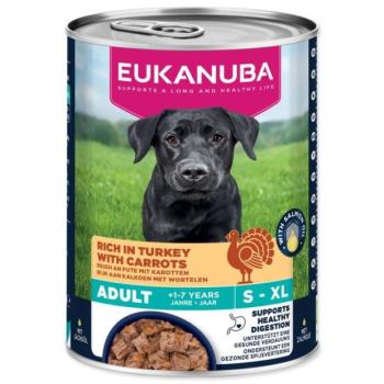 EUKANUBA Adult konzerv gazdag pulykahúsban és sárgarépában 400 g kép
