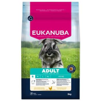 EUKANUBA Adult Small breed friss csirkében gazdag 3 kg kép