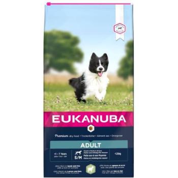 Eukanuba Adult Small & Medium Lamb & Rice kutyatáp 18kg kép