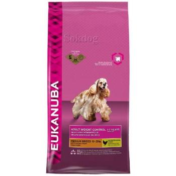 EUKANUBA Adult Weight Control Small & Medium Breed 15 kg kép