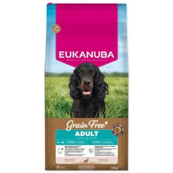 EUKANUBA Grain Free Adult minden fajta számára, szarvashúsban gazdag 12 kg kép
