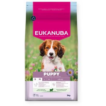 Eukanuba Life Care Puppy S/M száraz kutyatáp - bárány, rizs 3 kg kép