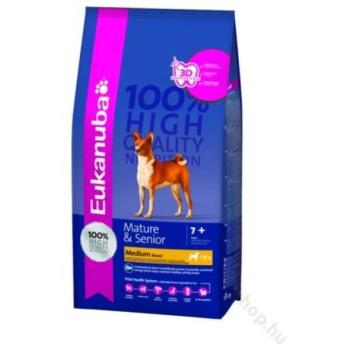 EUKANUBA Mature & Senior Medium Breed 15 kg