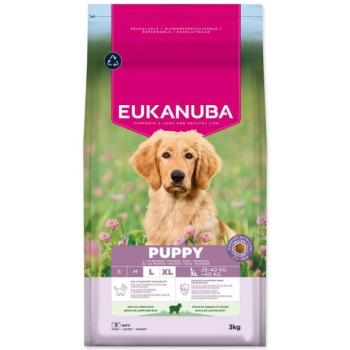 EUKANUBA Puppy Large bárányban gazdag 3 kg