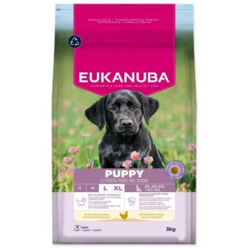 EUKANUBA Puppy Large friss csirkében gazdag eledel 3 kg kép