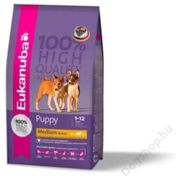 EUKANUBA Puppy Medium Breed 3 kg kép
