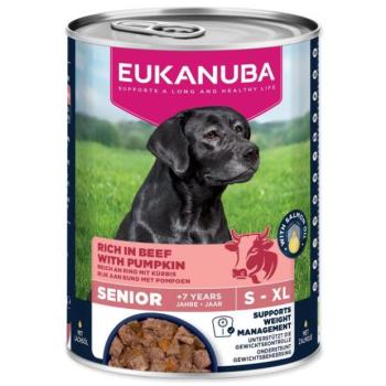 EUKANUBA senior konzerv marhahúsban gazdag sütőtökkel 400 g kép
