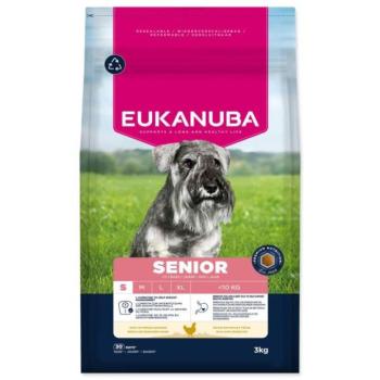 EUKANUBA Senior Small friss csirkében gazdag 3 kg kép