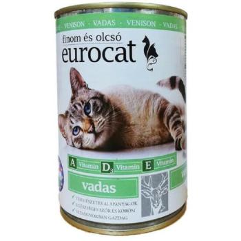 Eurocat Venison tin 415 g kép