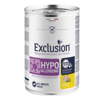 Exclusion Hypoallergenic konzerv Quail & Pea 6x400g kép