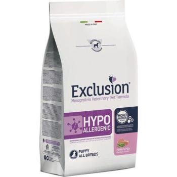 Exclusion Hypoallergenic Puppy All Breeds pork & pea 12 kg kép
