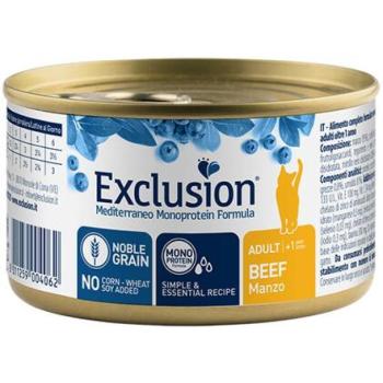 Exclusion Mediterraneo Adult beef 85 g kép