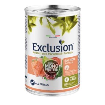 Exclusion Mediterraneo Monoprotein Formula All Breeds konzerv - lazac 400 g kép