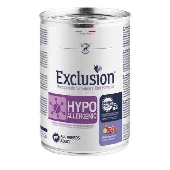 Exclusion Monoprotein Vet Diet Hypoallergenic All Breeds kutyakonzerv - vaddisznó, burgonya 400 g kép
