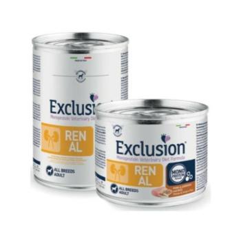 Exclusion Renal konzerv Pork & Sorghum and Rice 6x400g kép