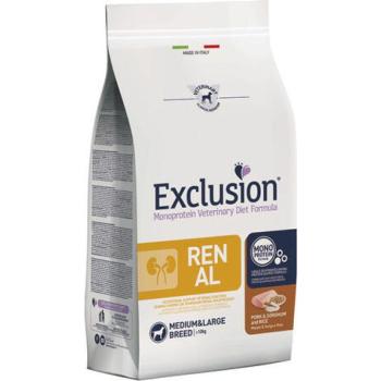 Exclusion Renal Medium & Large pork, sorghum & rice 12 kg kép