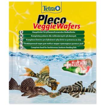 Feed Tetra Pleco Veggie Wafers zacskó 15g kép