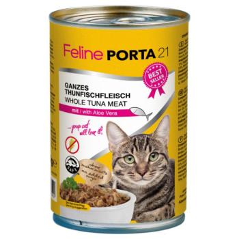 Feline Porta 21 gazdaságos csomag - 24 x 400 g - Tonhal & aloe vera kép