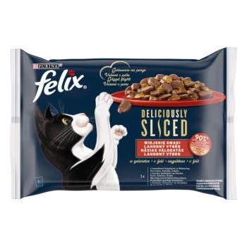 Felix Deliciously Sliced házias válogatás aszpikban 4 x 80 g kép