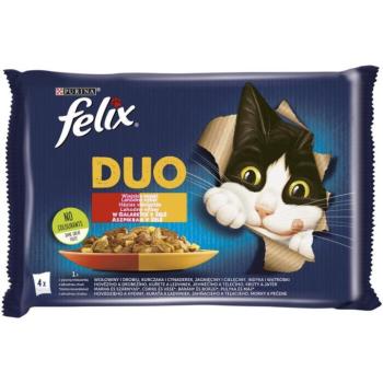 FELIX Duo Homemade Selection in aspic 4x85 g kép