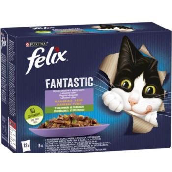 FELIX Fantastic Homemade Selection with vegetables in aspic 12x85 g kép