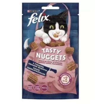 Felix Tasty Nuggets Lazac macska jutalomfalat 50g kép