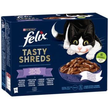 FELIX Tasty Shreds Mix Selection 12x80 g kép