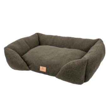 Ferplast Pamper Bouclé puha fekhely kutyáknak, macskáknak, zöld 78x56x22cm kép