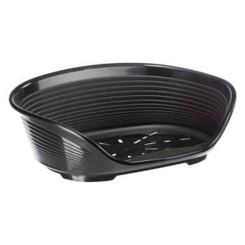Ferplast Siesta Deluxe kosár kutyáknak, macskáknak, fekete, 6-os méret: H 70,5 x Sz 52 x M 23,5 cm kép