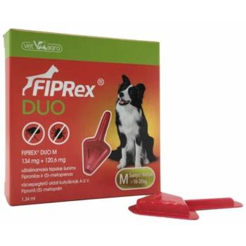 Fiprex Duo M 134 mg + 120,6 mg rácsepegtető oldat 1 db kép