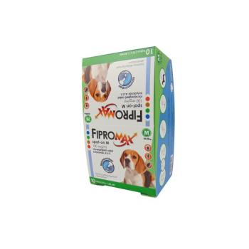 Fipromax Spot-On M-es rácsepegtető oldat kutyáknak A.U.V. 10 db kép