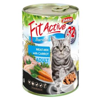 FitActive Meat-Mix konzerv macskáknak 415 g (308944) kép