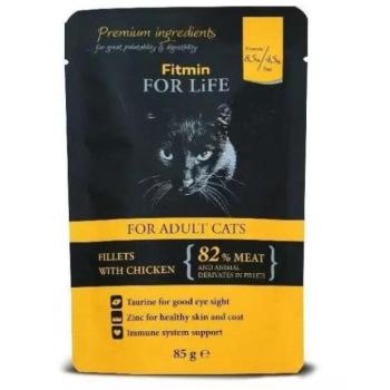 Fitmin For Life Adult chicken 85 g kép