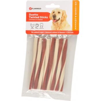 Flamingo Duetto Twisted Sticks - csirkés és sajtos csavart rudak 85 g kép