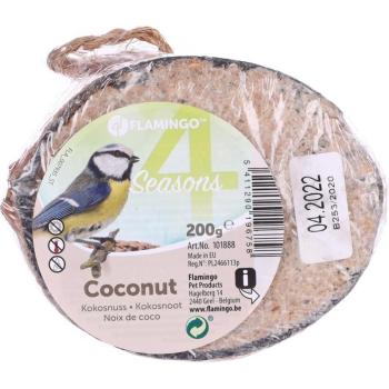 Flamingo kókuszdió madáretető 1 db kép