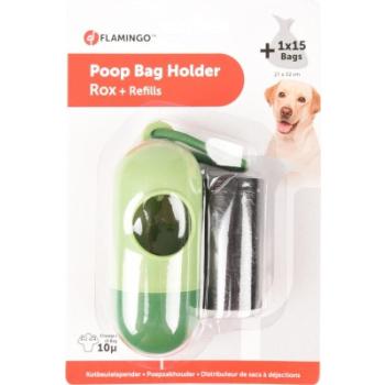 Flamingo kutyagumigyűjtő zacskó tartó - henger 1 db kép