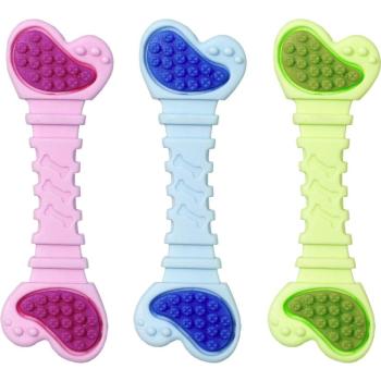 Flamingo kutyajáték - Puppy Bone Dental Care Ruffus 13 cm kép