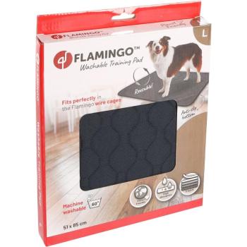Flamingo kutyapelenka - szürke L kép