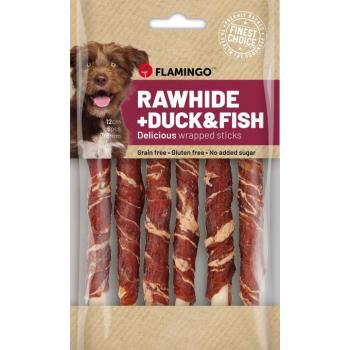 Flamingo R'Hide jutalomfalat rudak - kacsa, tőkehal 70 g (6 db 12 cm-es, 11 g/db) kép